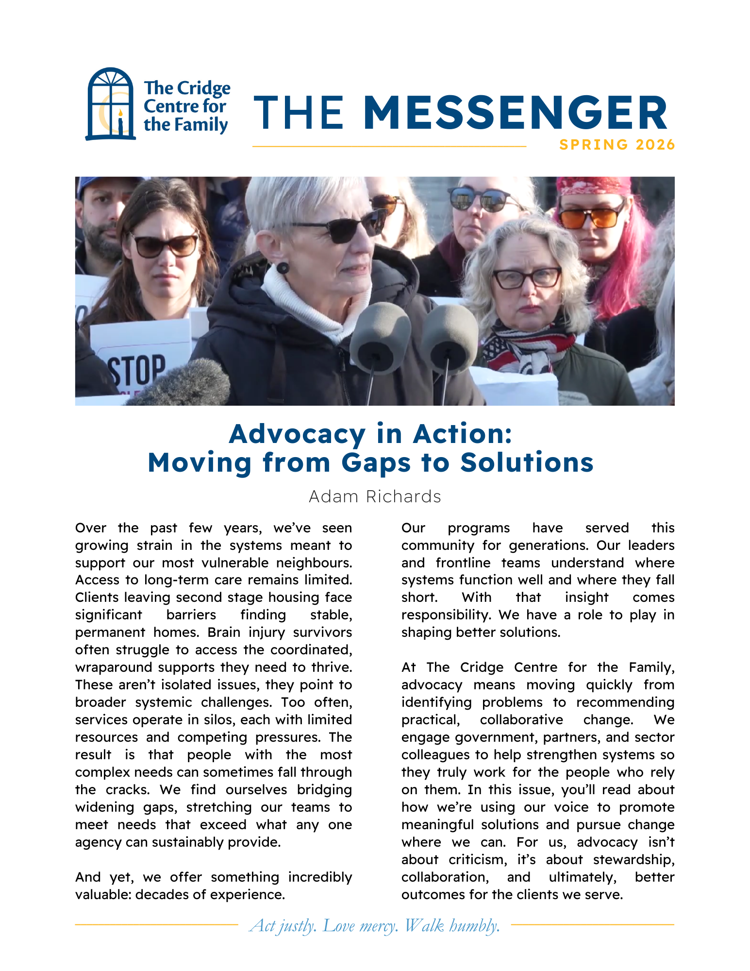 The Messenger - SPRING 2026